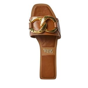 ZARA Embellished Flat Sandals Size (40) 9